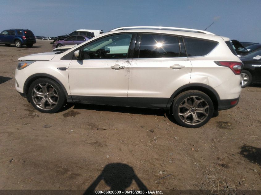 2017 FORD ESCAPE TITANIUM - 1FMCU0J93HUB12418