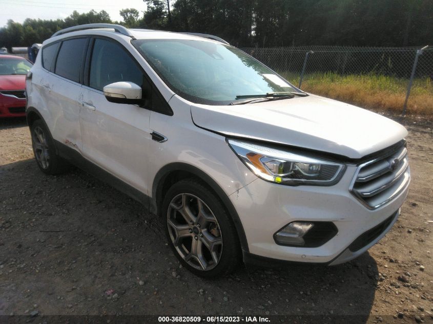 2017 FORD ESCAPE TITANIUM - 1FMCU0J93HUB12418