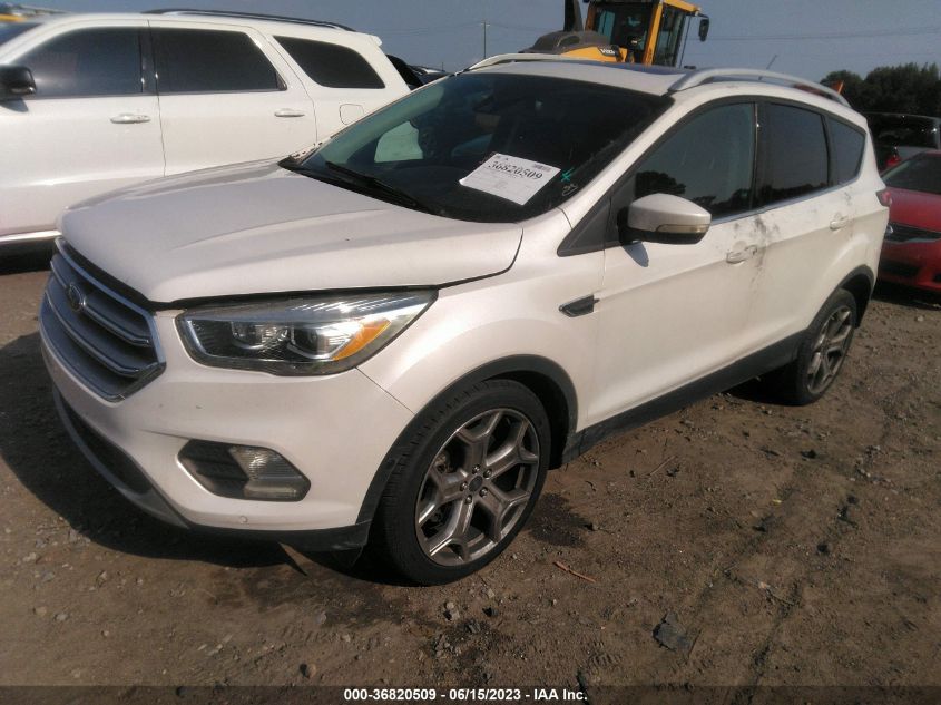 2017 FORD ESCAPE TITANIUM - 1FMCU0J93HUB12418