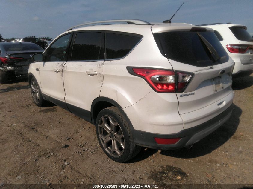 2017 FORD ESCAPE TITANIUM - 1FMCU0J93HUB12418