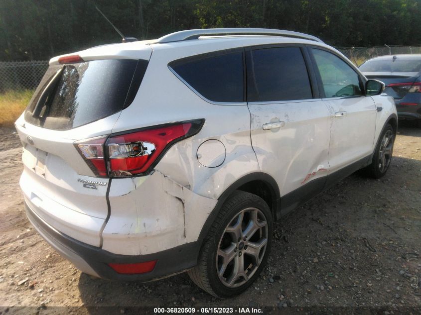 2017 FORD ESCAPE TITANIUM - 1FMCU0J93HUB12418