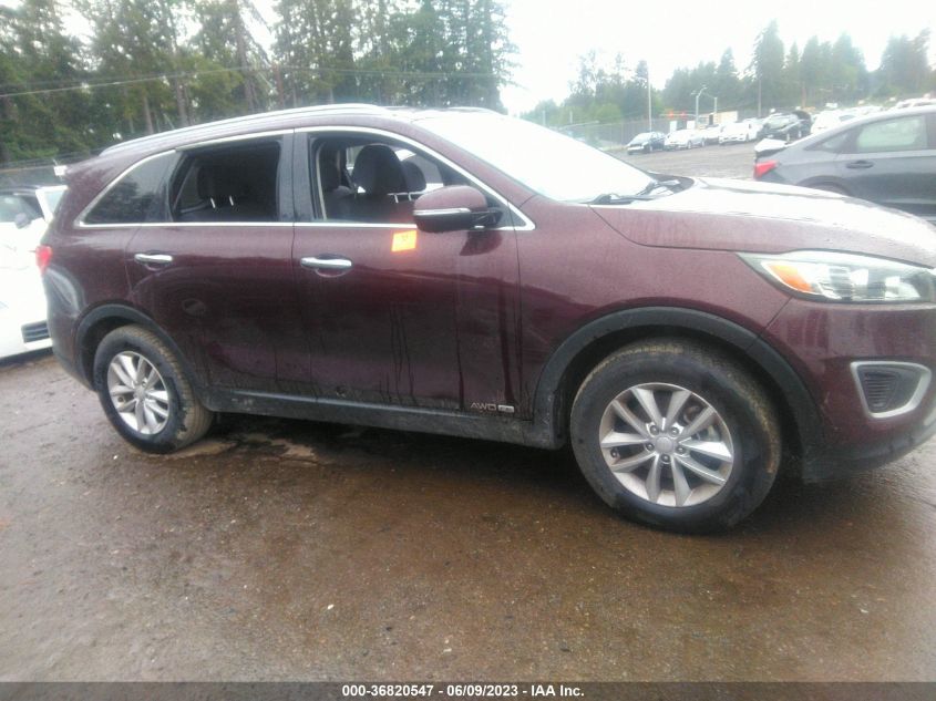 2017 KIA SORENTO LX V6 - 5XYPGDA58HG290991