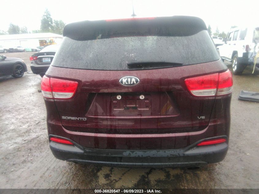 2017 KIA SORENTO LX V6 - 5XYPGDA58HG290991