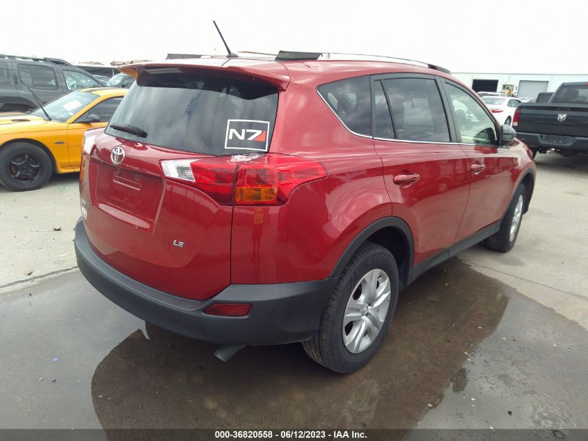 2015 TOYOTA RAV4 LE - JTMZFREV0FJ042623