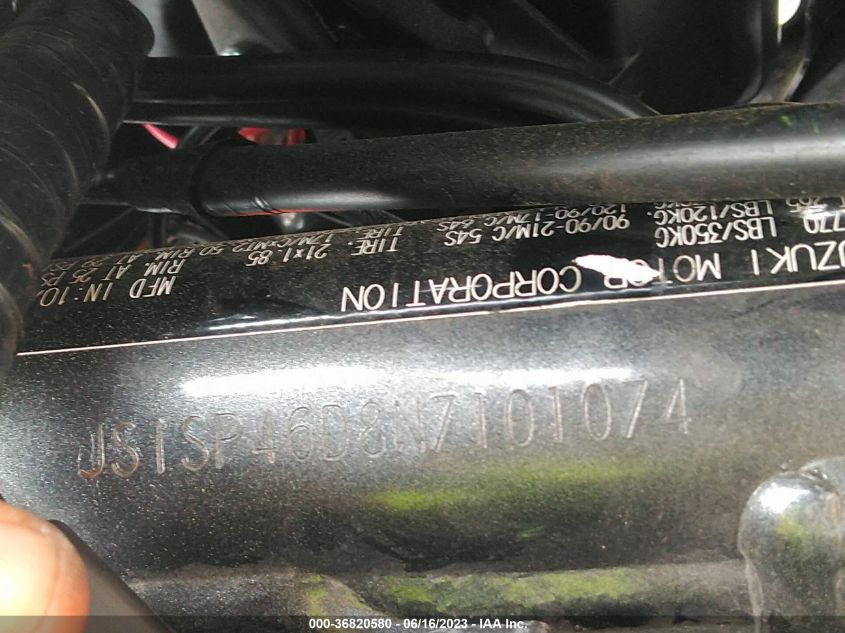 2022 SUZUKI DR650 SE JS1SP46D8N7101074