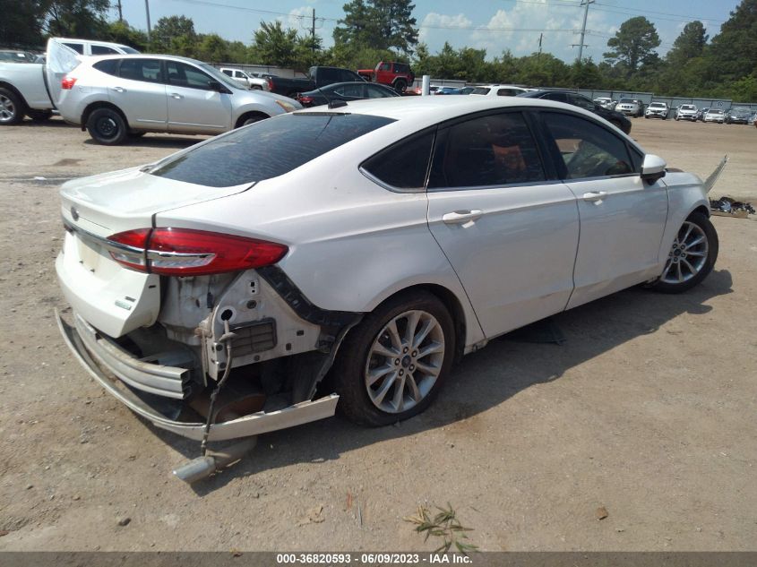 2017 FORD FUSION SE - 3FA6P0HD2HR257658