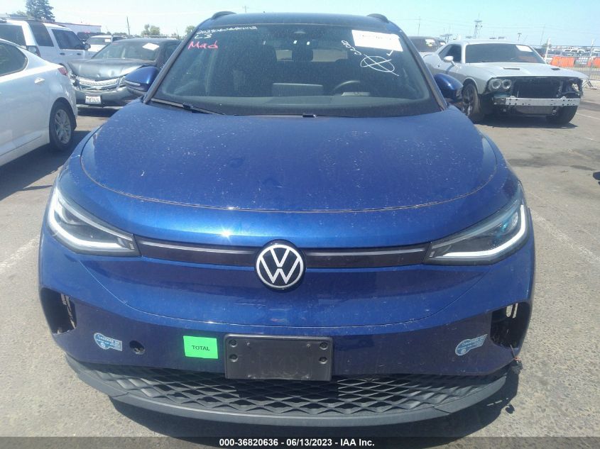 2021 VOLKSWAGEN ID.4 PRO S WVGTMPE22MP024555