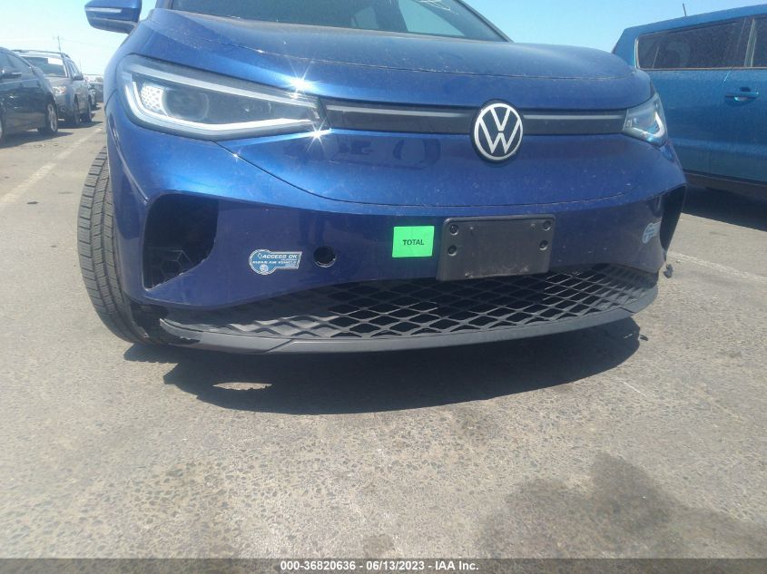 2021 VOLKSWAGEN ID.4 PRO S WVGTMPE22MP024555