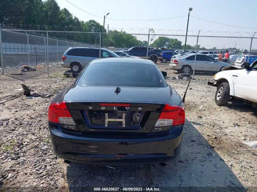 2013 VOLVO C70 T5 YV1672MC0DJ140355
