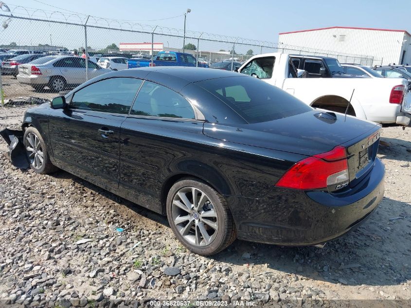 2013 VOLVO C70 T5 YV1672MC0DJ140355