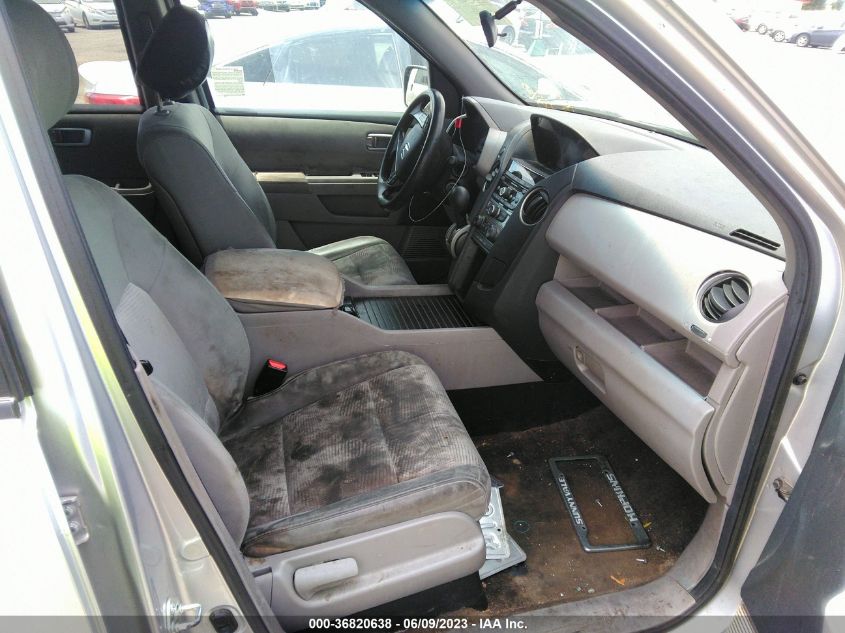 2013 HONDA PILOT LX - 5FNYF3H27DB036588