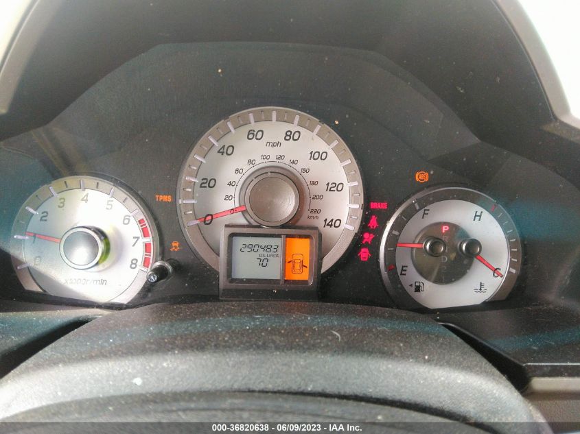 2013 HONDA PILOT LX - 5FNYF3H27DB036588