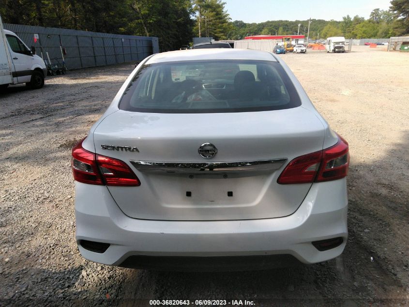 2018 NISSAN SENTRA S/SV/SR/SL - 3N1AB7AP8JY323886