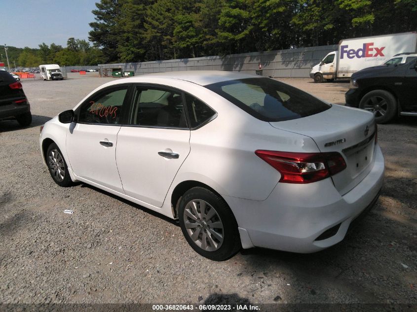 2018 NISSAN SENTRA S/SV/SR/SL - 3N1AB7AP8JY323886