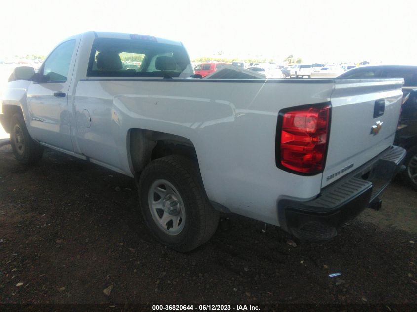 2016 CHEVROLET SILVERADO 1500 WORK TRUCK - 1GCNCNEC9GZ340735