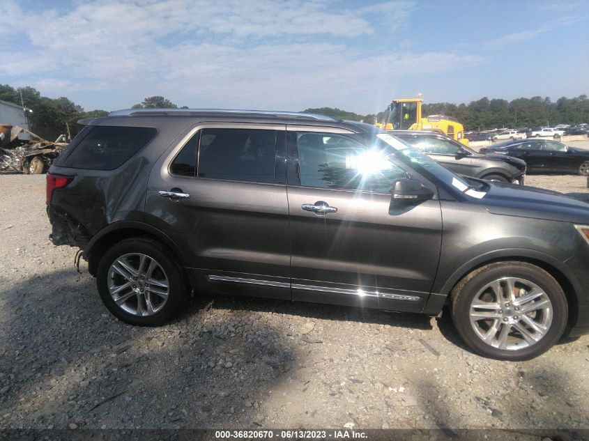 2016 FORD EXPLORER LIMITED - 1FM5K7F83GGC01281