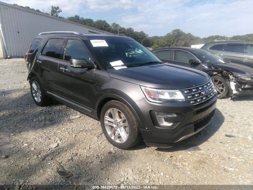 2016 FORD EXPLORER LIMITED - 1FM5K7F83GGC01281