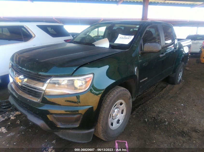 2016 CHEVROLET COLORADO 2WD WT - 1GCGSBE32G1287966