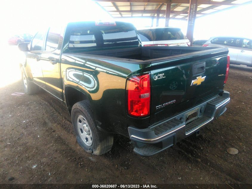 2016 CHEVROLET COLORADO 2WD WT - 1GCGSBE32G1287966