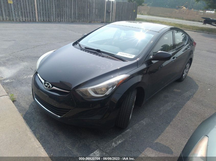 2016 HYUNDAI ELANTRA SE - 5NPDH4AEXGH679266