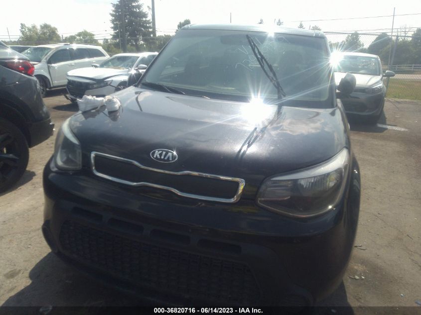 2016 KIA SOUL BASE - KNDJN2A29G7248959