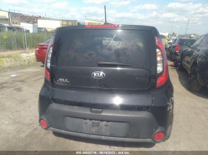 2016 KIA SOUL BASE - KNDJN2A29G7248959