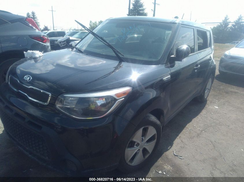 2016 KIA SOUL BASE - KNDJN2A29G7248959
