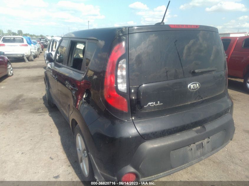 2016 KIA SOUL BASE - KNDJN2A29G7248959