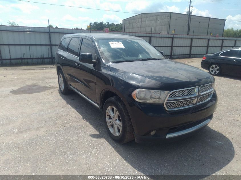 2013 DODGE DURANGO SXT - 1C4RDHAG3DC539724
