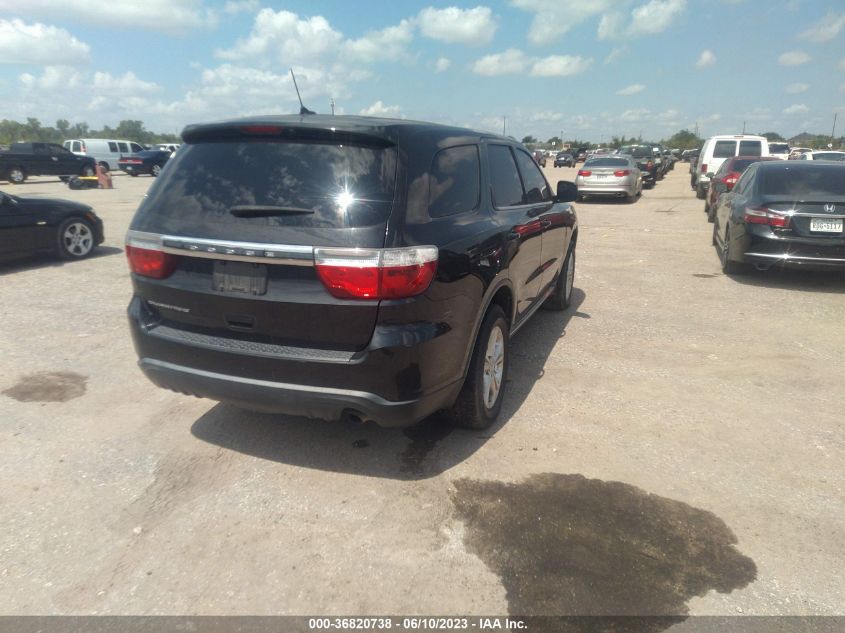 2013 DODGE DURANGO SXT - 1C4RDHAG3DC539724