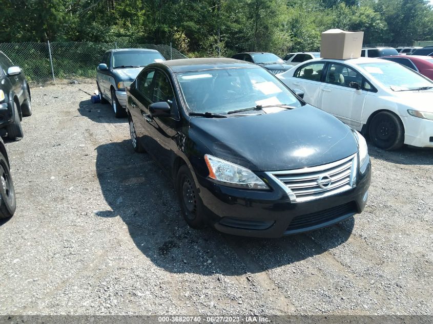 2015 NISSAN SENTRA S - 3N1AB7AP9FY322785