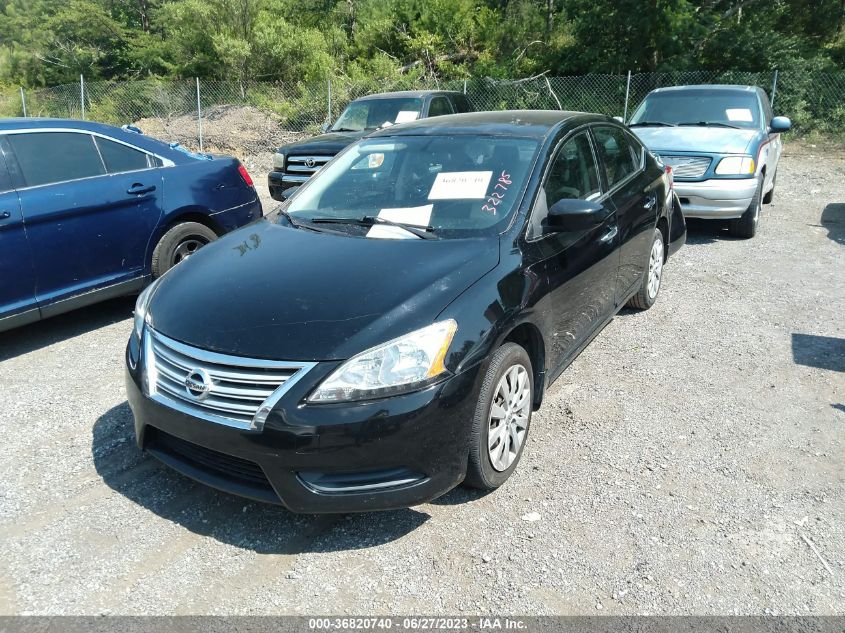 2015 NISSAN SENTRA S - 3N1AB7AP9FY322785