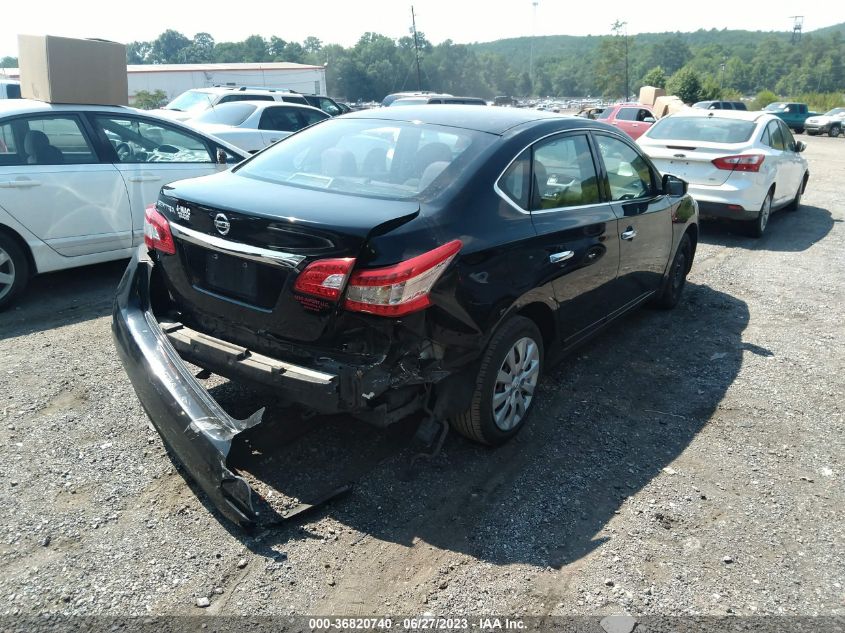 2015 NISSAN SENTRA S - 3N1AB7AP9FY322785