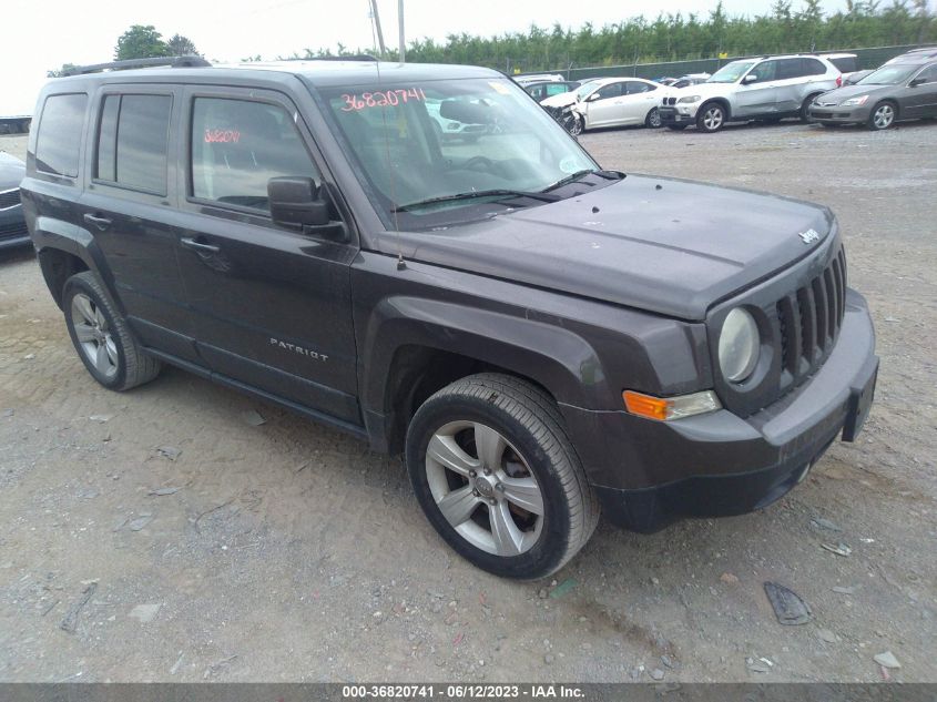 VIN 1C4NJRFB3ED762724 2014 JEEP PATRIOT no.1