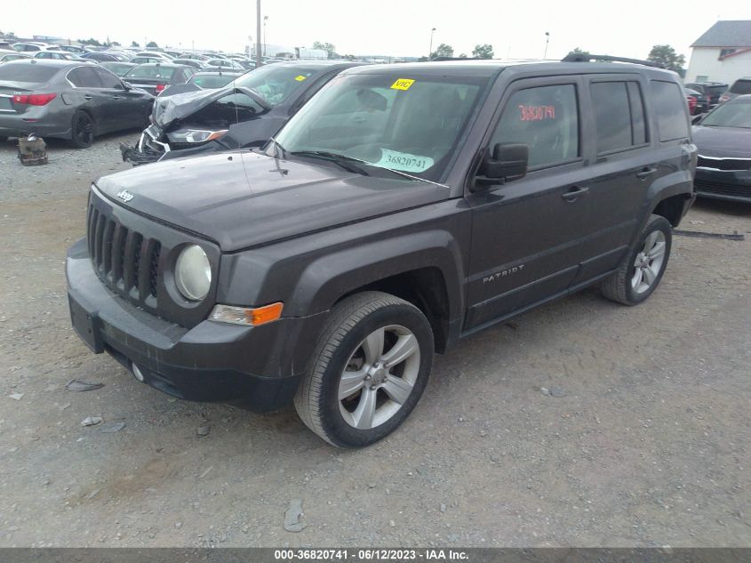 2014 JEEP PATRIOT LATITUDE - 1C4NJRFB3ED762724