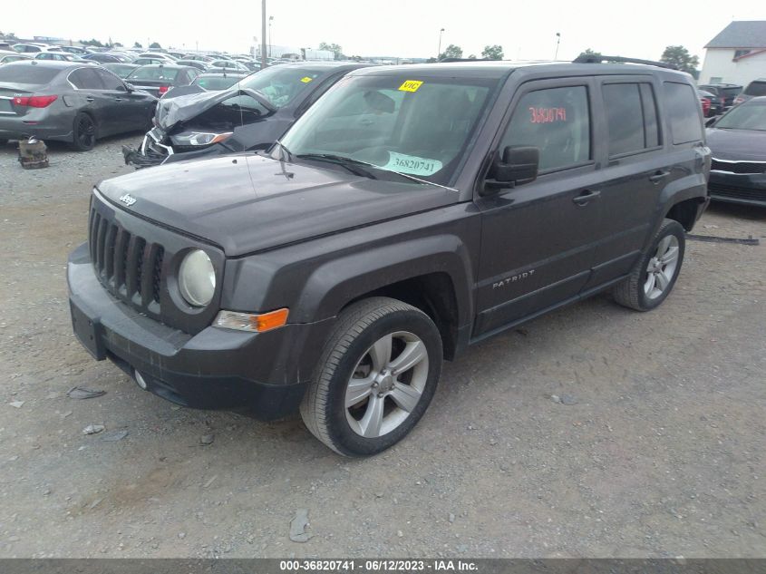 VIN 1C4NJRFB3ED762724 2014 JEEP PATRIOT no.2