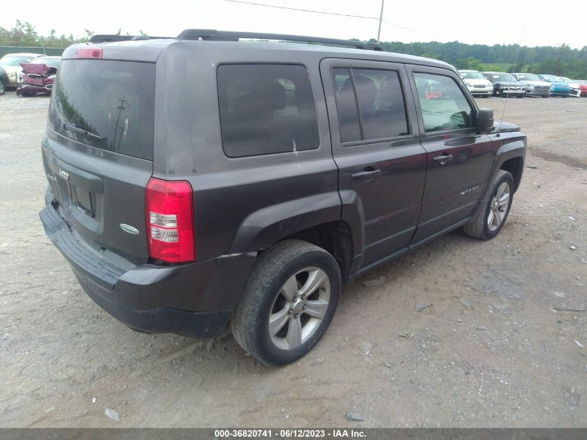 2014 JEEP PATRIOT LATITUDE - 1C4NJRFB3ED762724