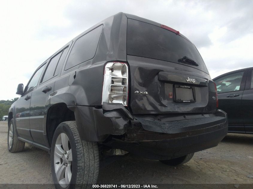 2014 JEEP PATRIOT LATITUDE - 1C4NJRFB3ED762724