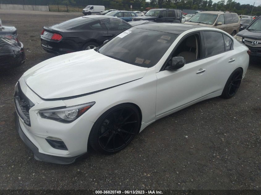 2021 INFINITI Q50 3.0T LUXE - JN1EV7BR5MM753715