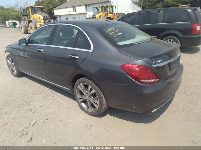 2015 MERCEDES-BENZ C-CLASS C 300 - 55SWF4JBXFU082943