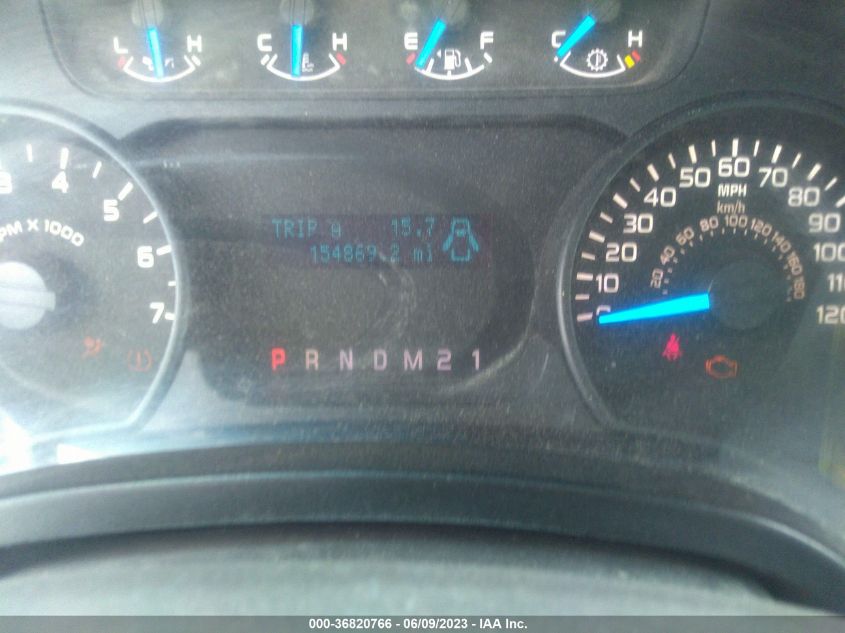 2013 FORD F-150 XL/STX/XLT/FX4/LARIAT - 1FTFX1EF0DKF43027