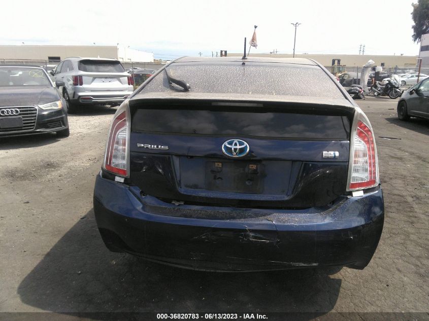 2015 TOYOTA PRIUS FOUR - JTDKN3DU9F1936078