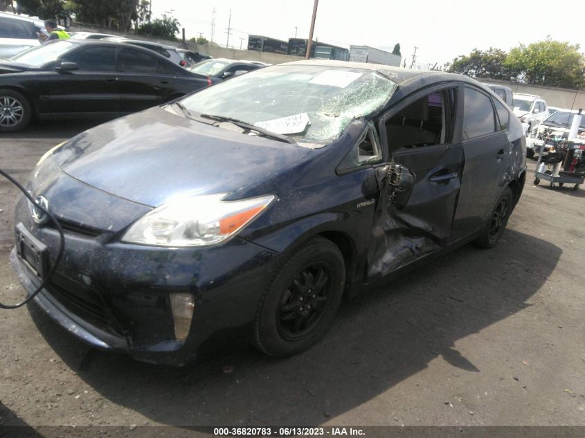 2015 TOYOTA PRIUS FOUR - JTDKN3DU9F1936078