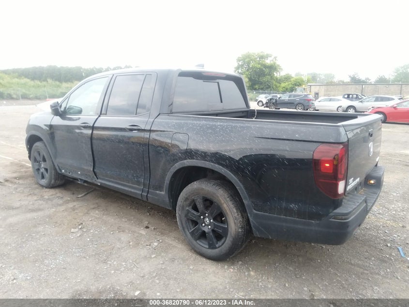VIN 5FPYK3F88KB027874 2019 HONDA RIDGELINE BLACK EDITION