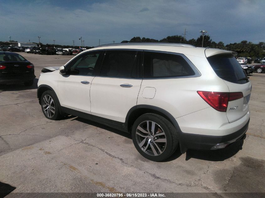 2018 HONDA PILOT TOURING - 5FNYF6H95JB504330