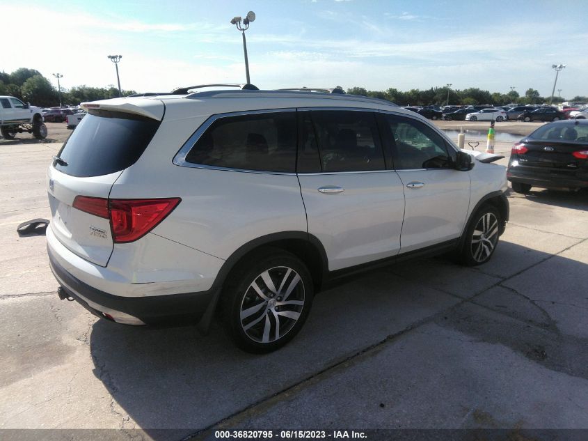 2018 HONDA PILOT TOURING - 5FNYF6H95JB504330