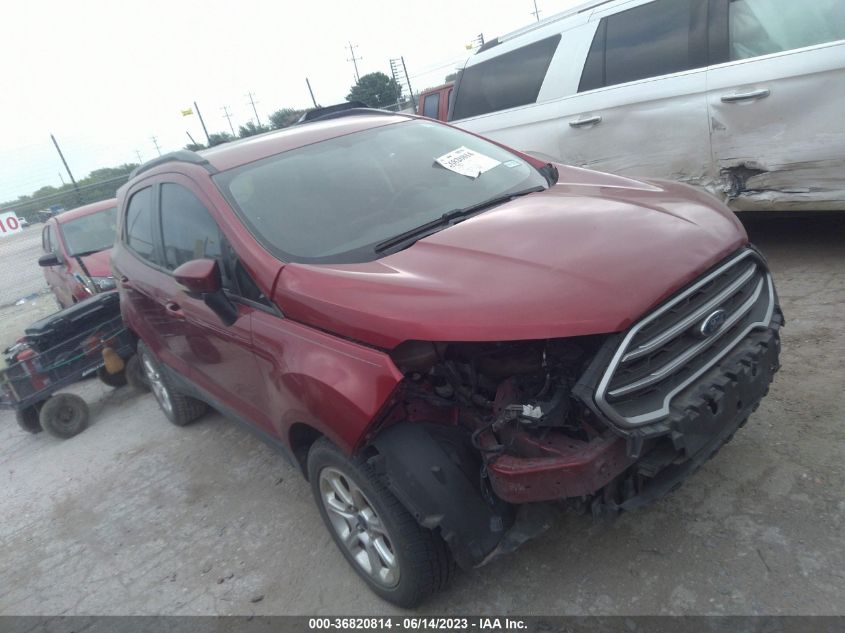 2018 FORD ECOSPORT SE - MAJ3P1TE6JC168835