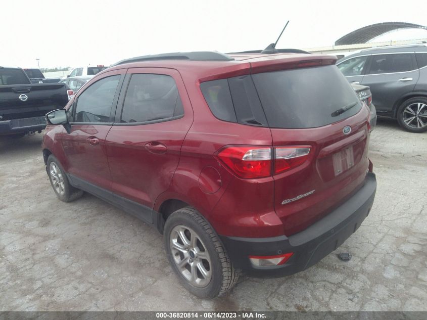 2018 FORD ECOSPORT SE - MAJ3P1TE6JC168835