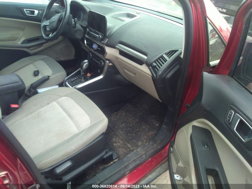2018 FORD ECOSPORT SE - MAJ3P1TE6JC168835