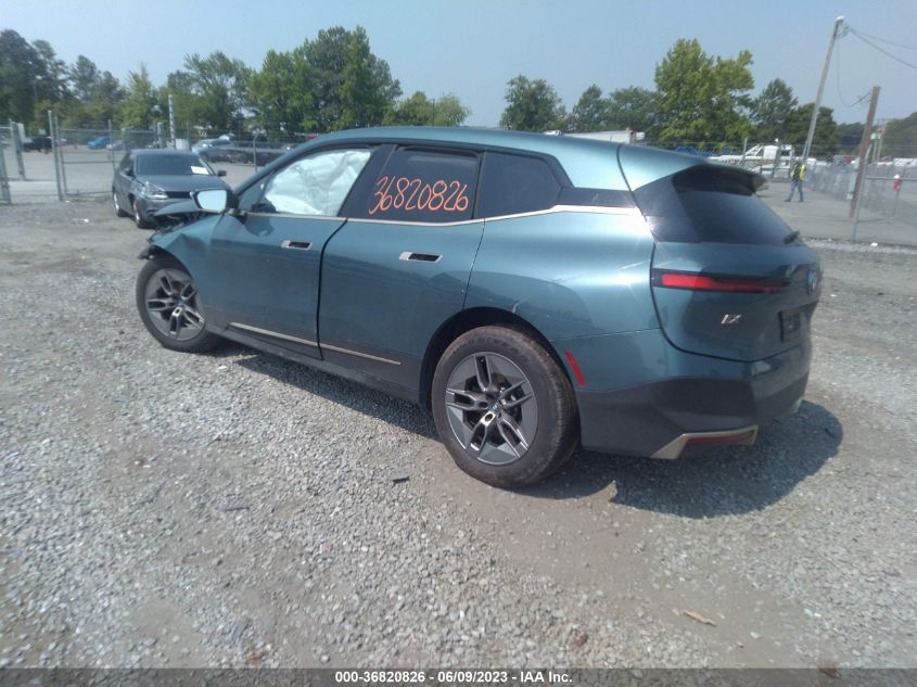 2023 BMW IX XDRIVE50 WB523CF0XPCL29530